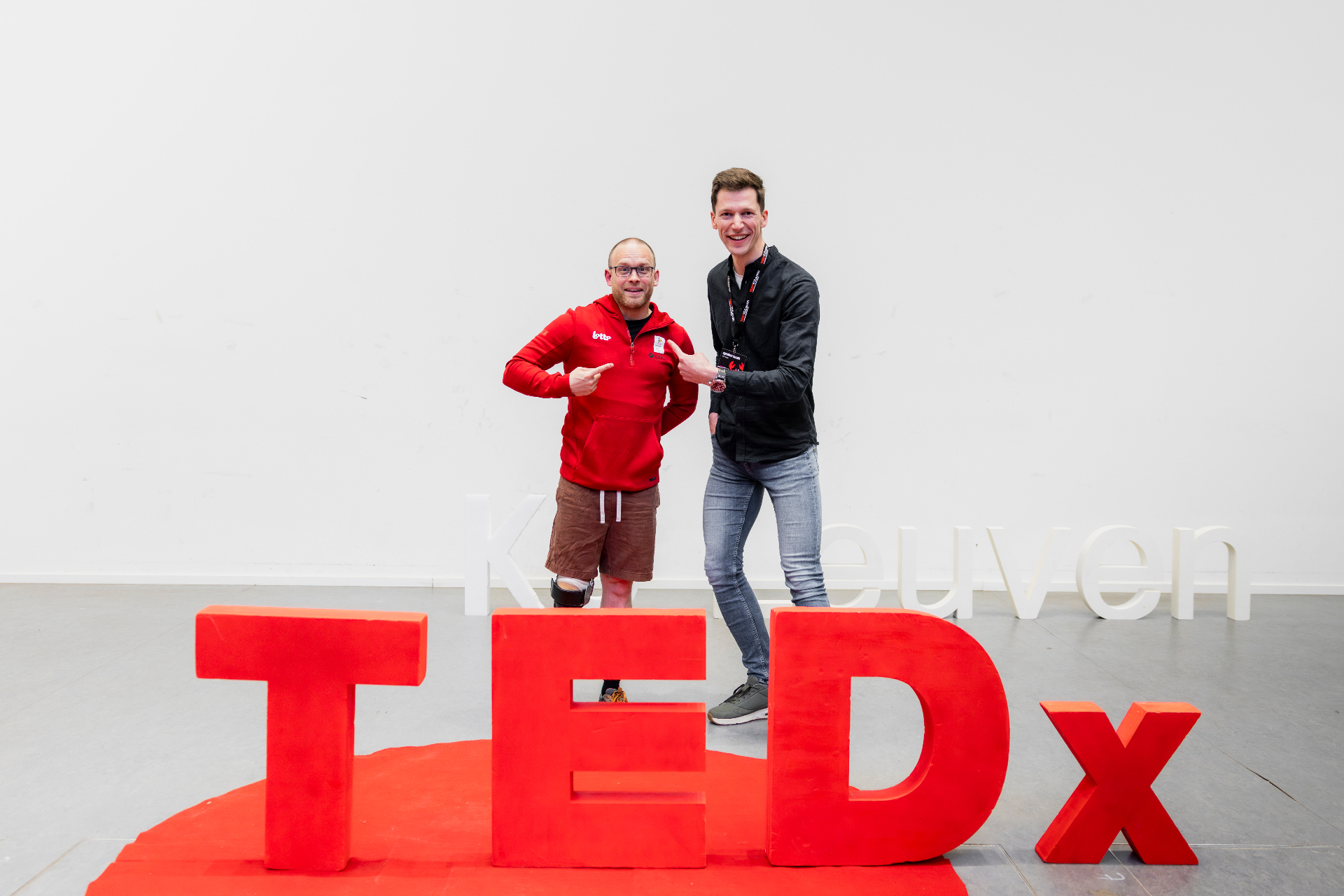 Niels als TEDx Speaker Coach bij TEDxKU Leuven